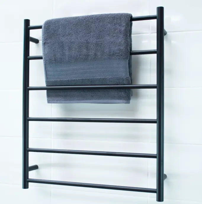 Matt Black Non Heated Towel Rail Radiant Heating