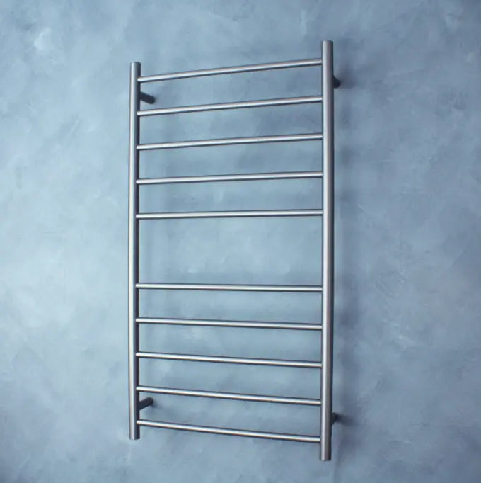 Gun Metal Grey Heated Towel Rail Radiant Heating