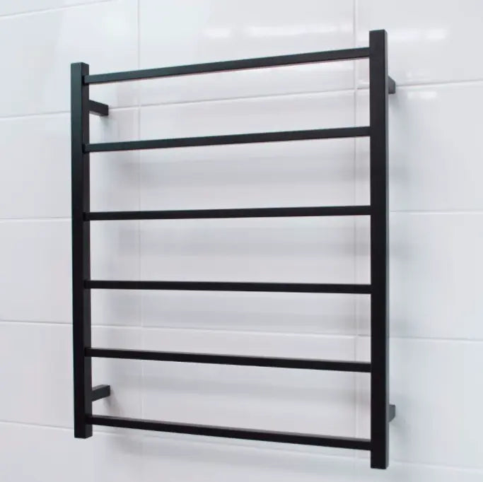 Matt Black Non Heated Towel Rail Radiant Heating