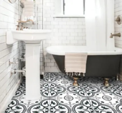 PICASSO FLEUR tile 200x200 DIY Tiles