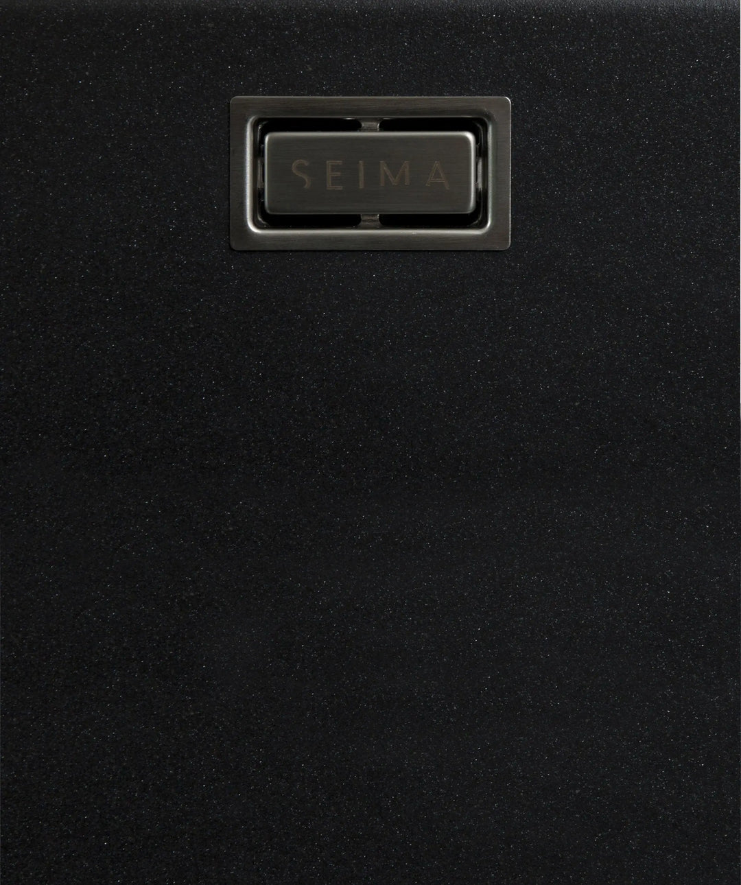 OROS 822 black Arqstone sink with overflow Seima