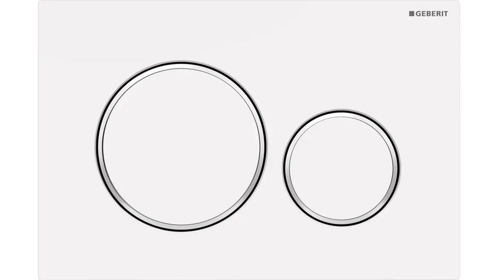 Geberit Sigma20 BUTTONS FOR CONCEALED CISTERNS - Tone-in-Tone Geberit