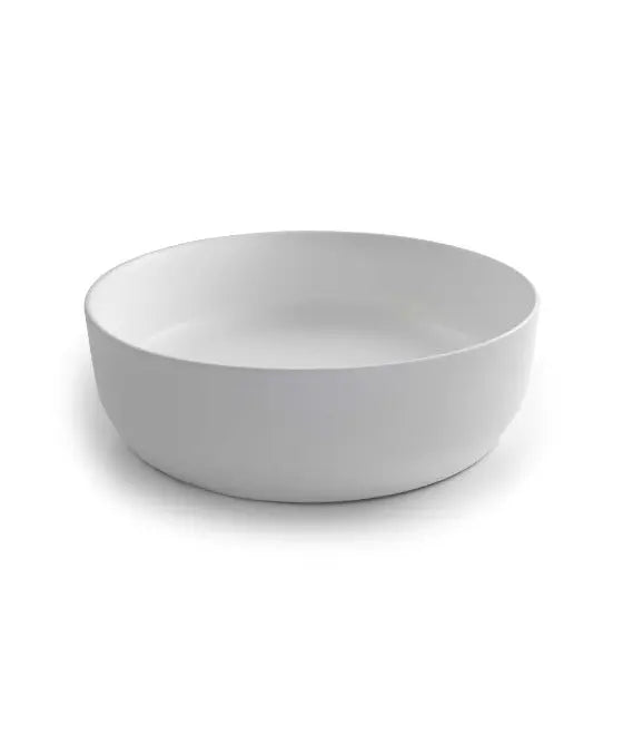 AURORA 385 white silk Ceramic basin Seima