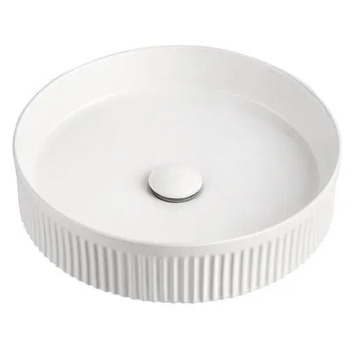 Round Fluted Above Counter Basin ADP