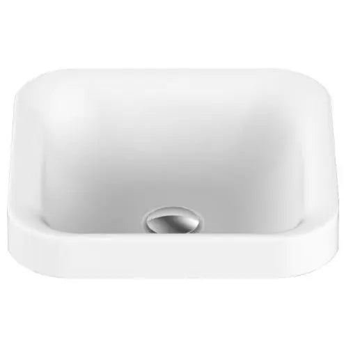 Truth Gloss or Matte White Solid Surface Semi-Inset Basin ADP