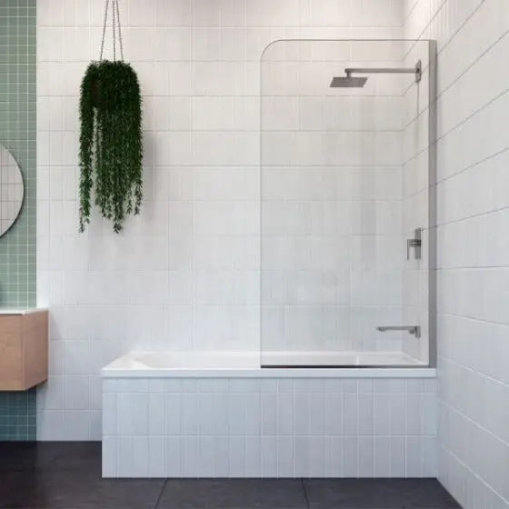 CASCADE PIVOT PANEL BATH SHOWER SCREEN Decina