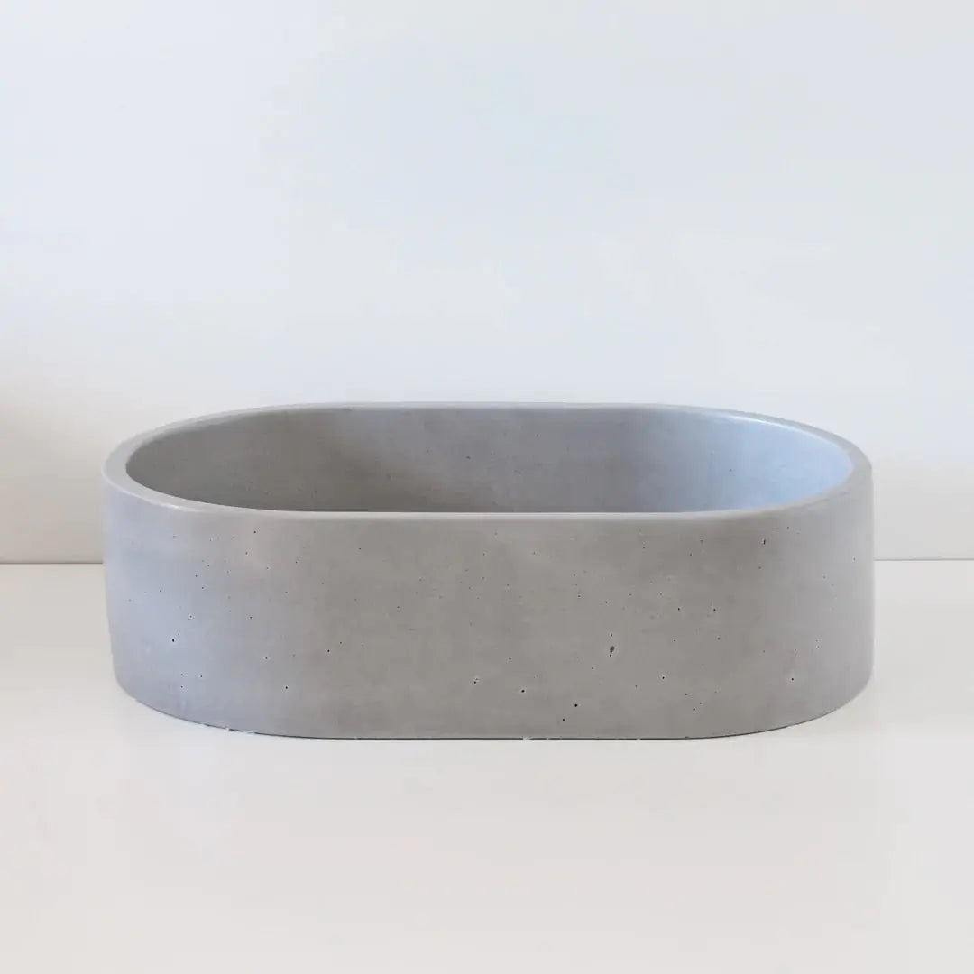 Vessel Concrete Basin Sticks and Stone Co