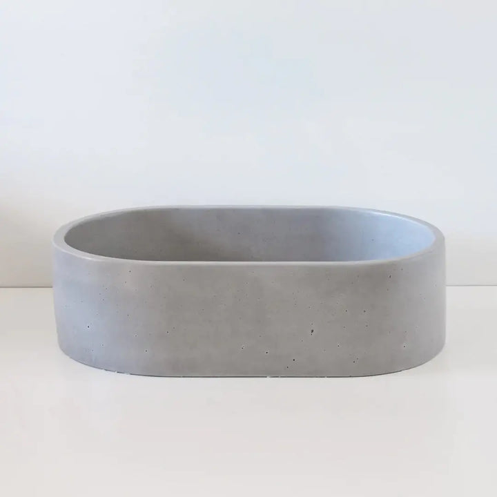Vessel Concrete Basin Sticks and Stone Co
