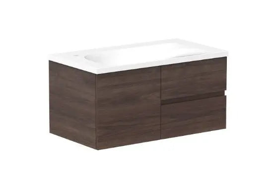 Drift Wall Hung Vanity with solid surface integrated top/basin ADP