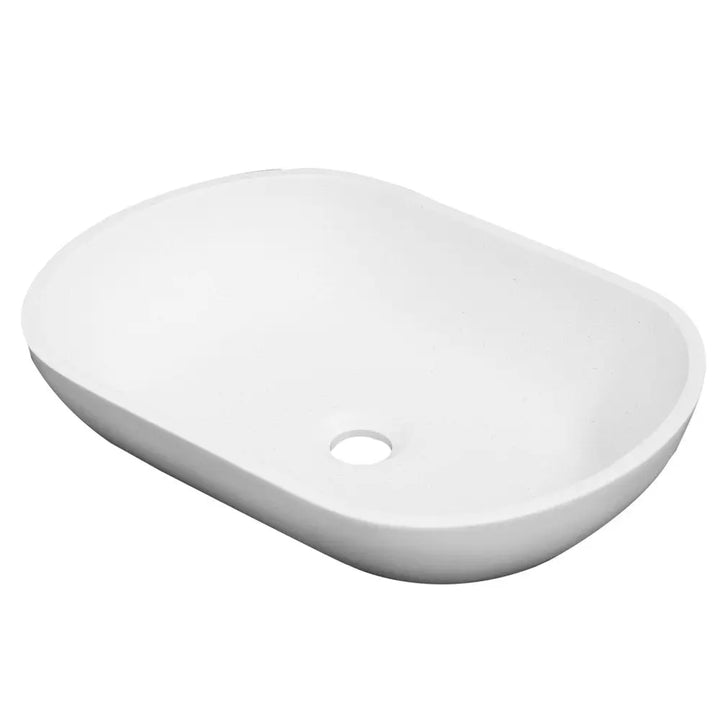 Positano Oval Solid Surface Basin (On display) Castano