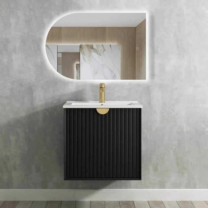 Marlo Wall Hung Vanity with ceramic top Otti Australia