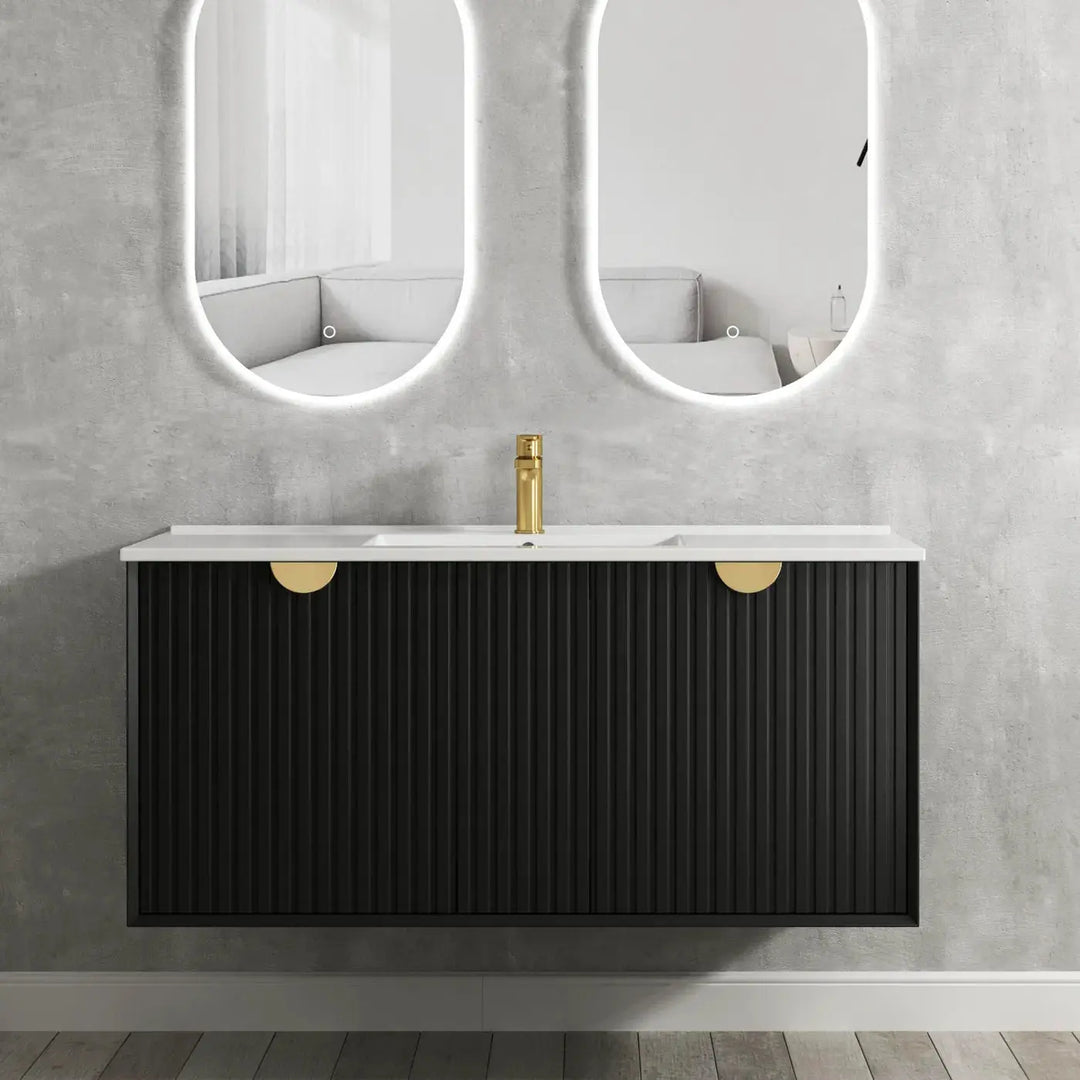 Marlo Wall Hung Vanity with ceramic top Otti Australia
