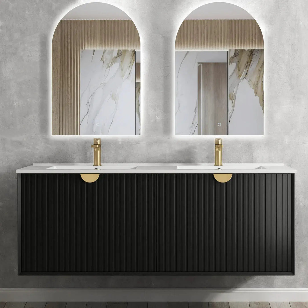 Marlo Wall Hung Vanity with ceramic top Otti Australia