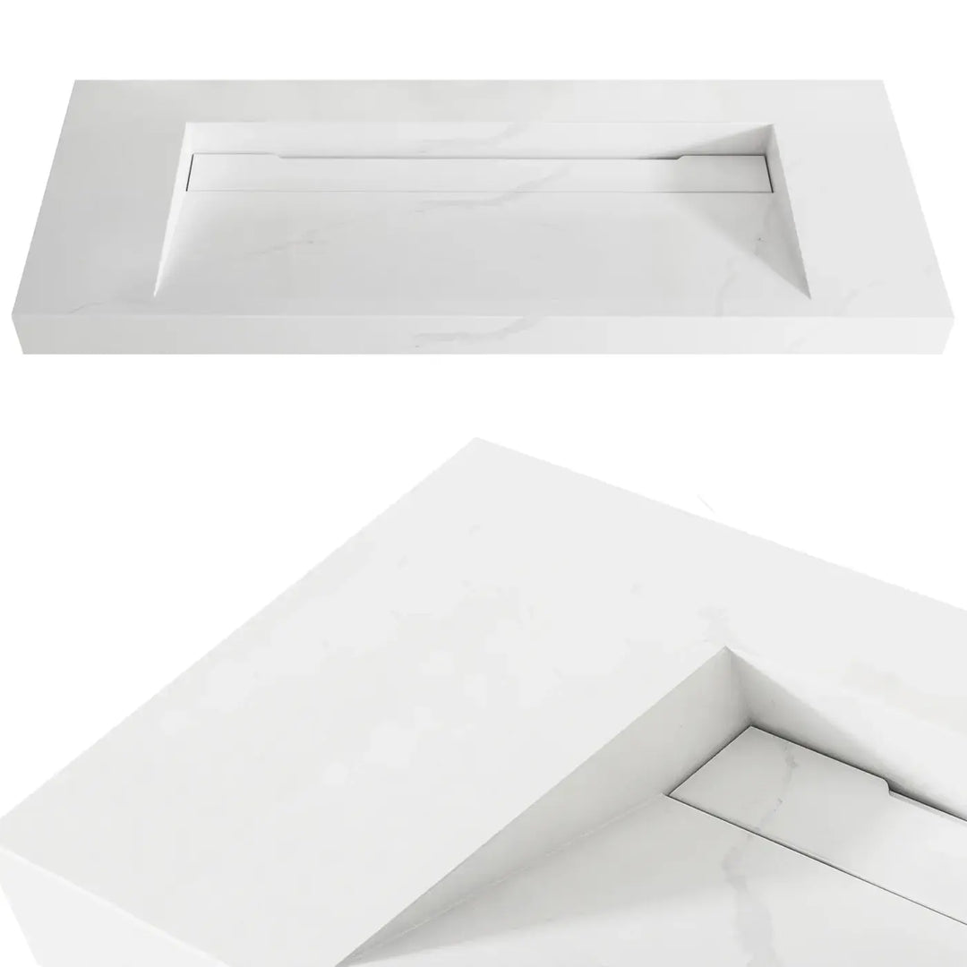 Moonlight Wall Hung Vanity with aquaplane basin Otti Australia