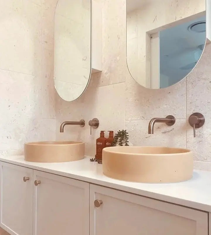Round Concrete Basin Sticks and Stone Co