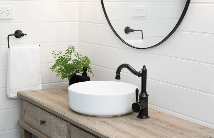 Nostalgia Basin Mixer 160mm Shepherds Crook Phoenix
