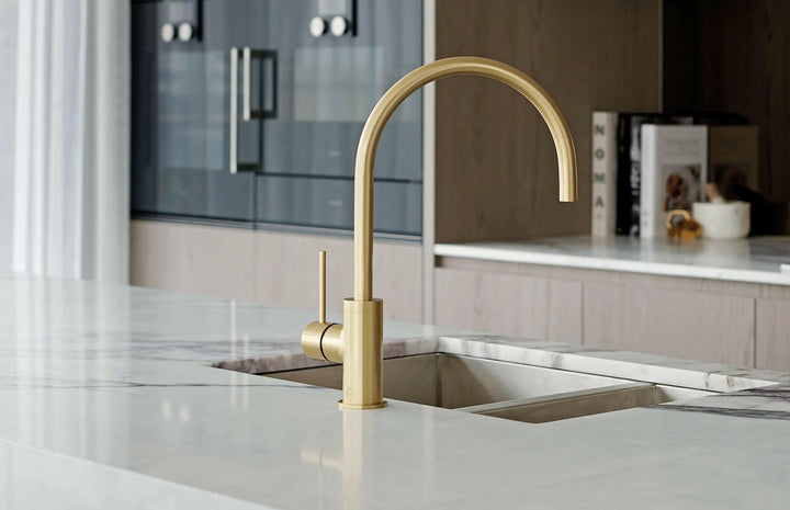 Vivid Slimline Sink Mixer 220mm Gooseneck Phoenix