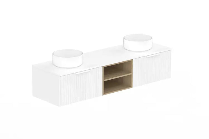 Modular Waverley Wall Hung vanity with stone top ADP