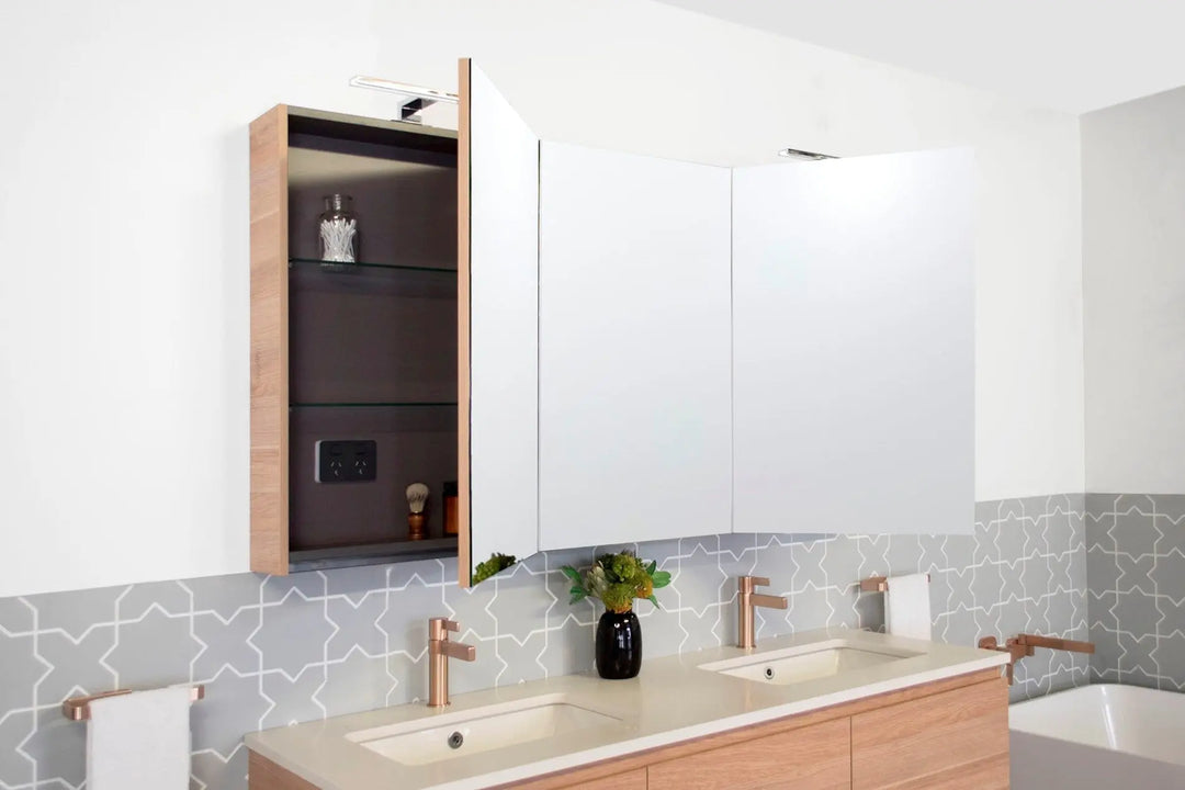 Moonlight Mirrored Cabinet  600 to 1800mm - various finishes ADP