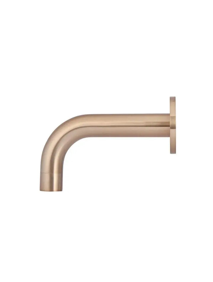 ROUND CURVED SPOUT 130MM Meir