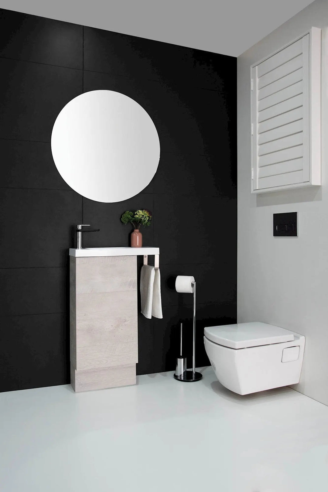 Petite Rail - Slimline Cabinet Design with Integrated Hand Towel Rail ADP