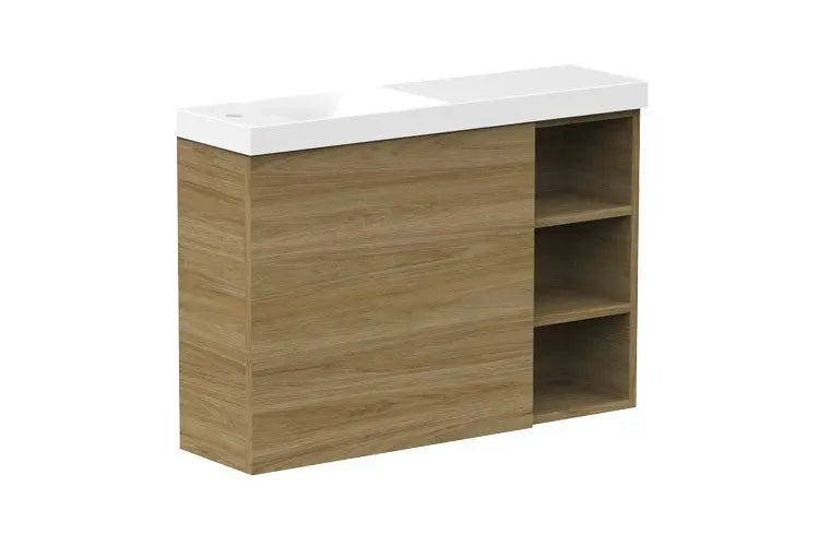 Petite Shelf - Slimline Cabinet Design with Open Shelving ADP