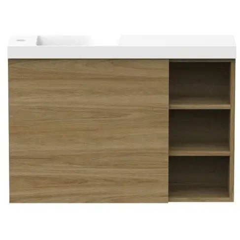 Petite Shelf - Slimline Cabinet Design with Open Shelving ADP