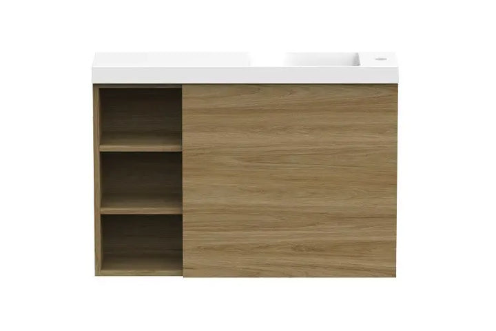 Petite Shelf - Slimline Cabinet Design with Open Shelving ADP
