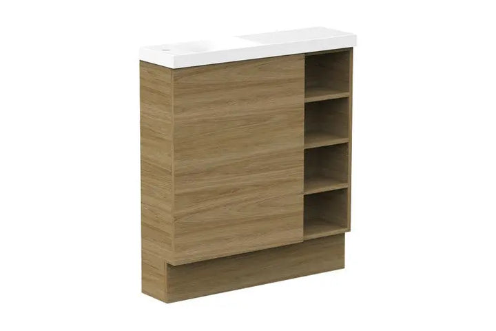 Petite Shelf - Slimline Cabinet Design with Open Shelving ADP