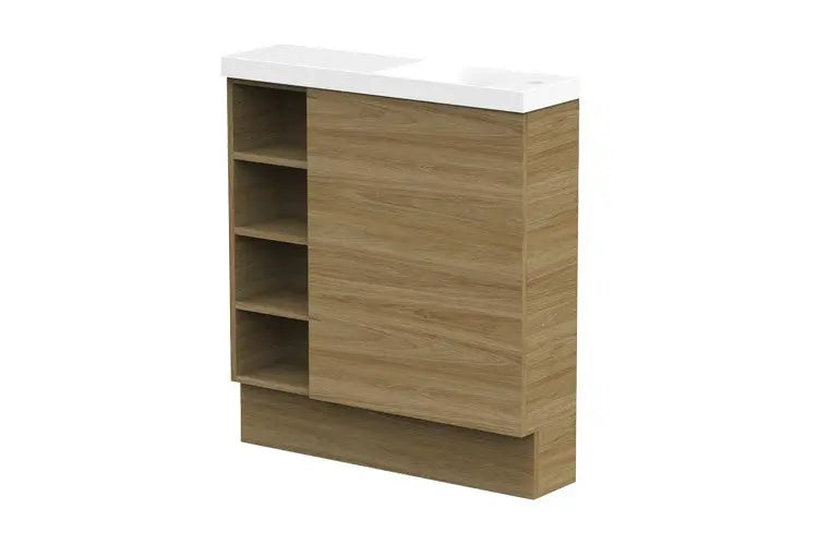 Petite Shelf - Slimline Cabinet Design with Open Shelving ADP