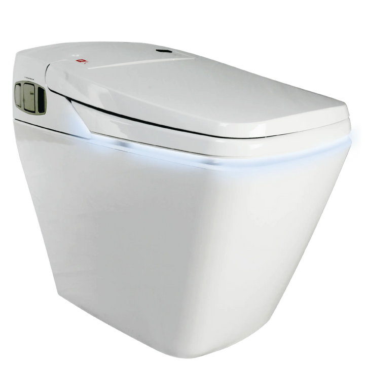 THRONE PRINCE Complete Bidet &amp; Toilet Suite (S or P Trap) InteliCorp