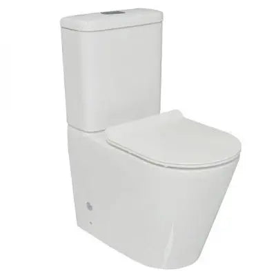 RENEE EZI HEIGHT RIMLESS UNIVERSAL BACK-TO-WALL TOILET SUITE Decina