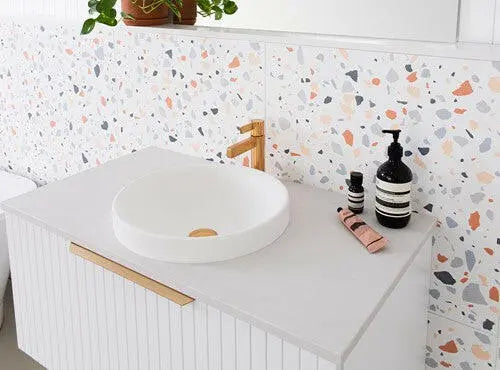Ashley Wall Hung Vanity with stone top ADP