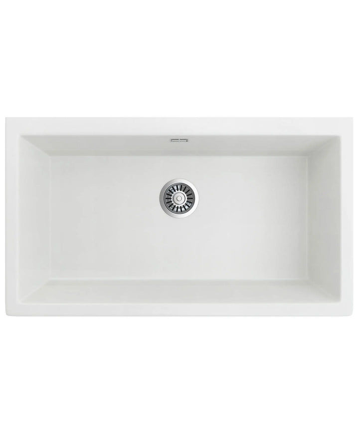 OROS 900 white sink with overflow Seima