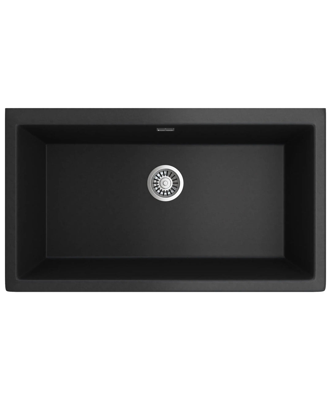 OROS 900 black sink with overflow Seima