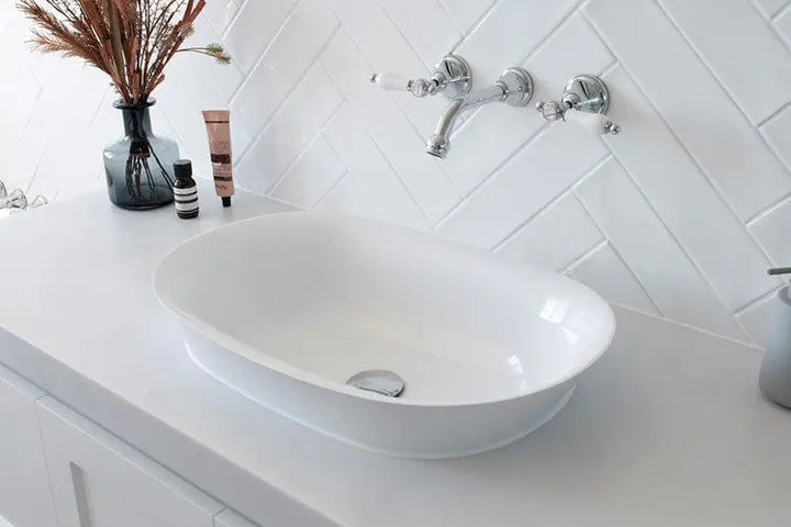 Rise Solid Surface Semi Inset Basin ADP