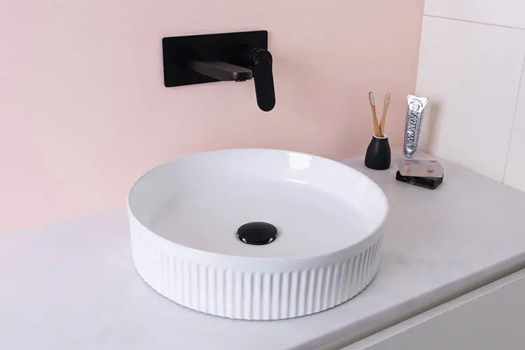 Round Fluted Above Counter Basin ADP