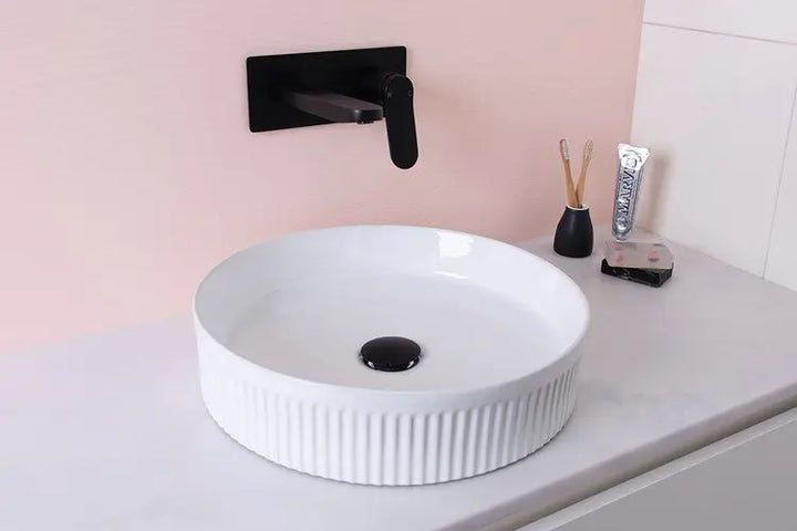 Round Fluted Above Counter Basin ADP
