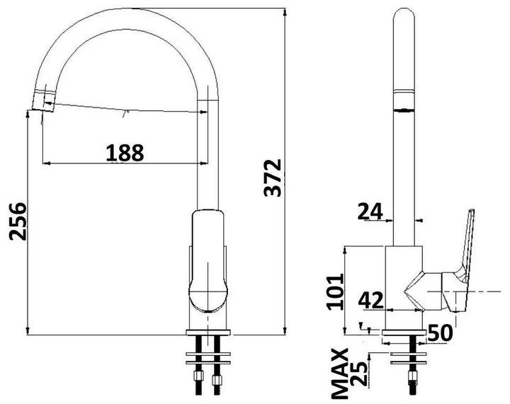 AKEMI SINK MIXER Millennium