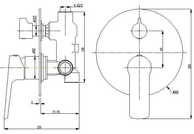 AKEMI DIVERTER MIXER Millennium