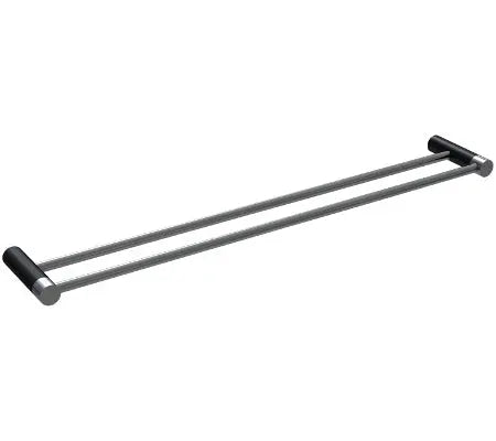 Finesa Double Towel Rail 600/800mm Millennium