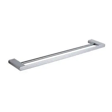 Zoya Double Towel Rail 600/800mm Millennium