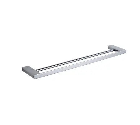 Zoya Double Towel Rail 600/800mm Millennium