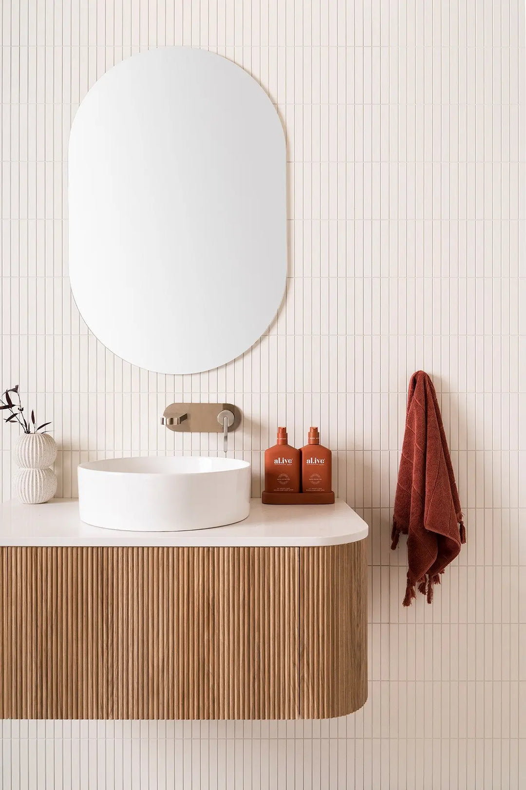 Waverley Wall Hung vanity with stone top ADP